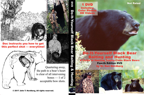 Dr. Ken Nordberg's Do-It-Yourself Black Bear Baiting Hunting, Fourth Edition DVD