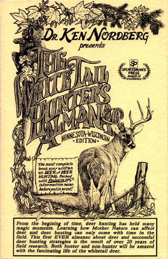 Dr Ken Nordberg's The Whitetail Hunter's Almanac 1st Edition Front Cover