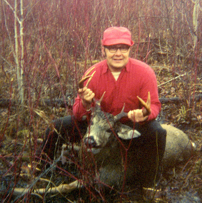 Doc with a nice 8 point whitetail buck
