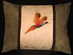 Pheasant Pillow Item 98