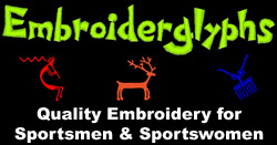 Embroiderglyphs, Quality Embroidery for Sportsmen & Sportswomen