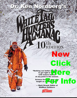 Link to Dr. Ken Nordberg's Whitetail Hunter's Almanac, 10th Edition